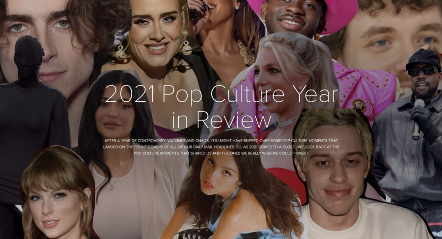 2021 was definitely a year to remember, filled with many events and interesting news in pop culture. Here is a rewind of the most important pop culture news from the past year.