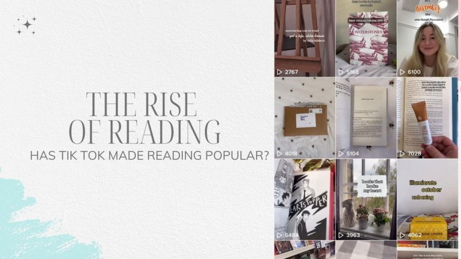 Tiktok starts a reading trend among young readers with its popular #booktok.