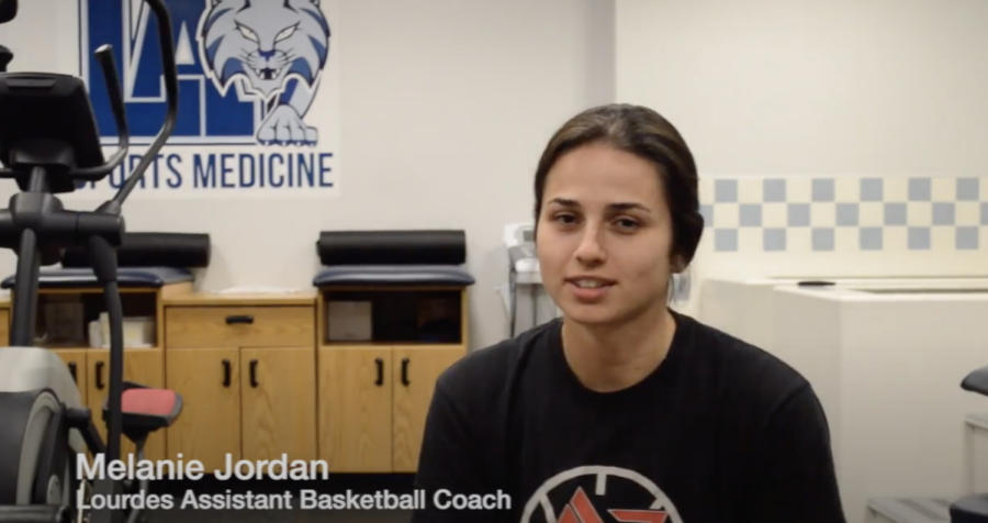 Coach Jordan brings her years of experience on the court back to the school.