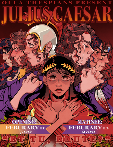 The Fine Arts Departments production of the classic Shakespeare play is Friday, February 11 at 7:00pm, and the matinee will be on February 12 at 2:00pm.
