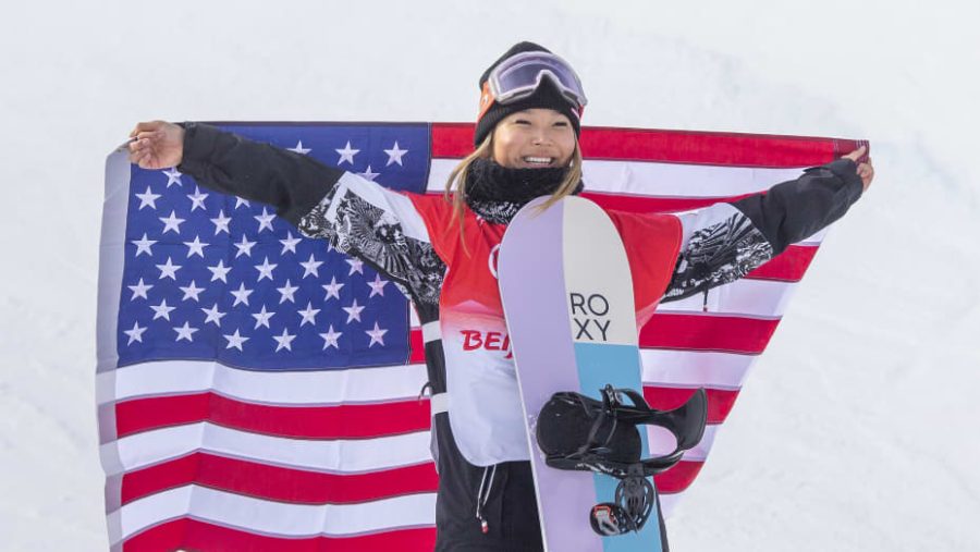 Chloe Kim takes another gold medal at the Beijing Olympics.