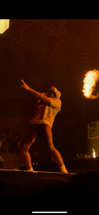 Tyler, the Creator, known for his unique style didnt disappoint with his March 20 show at the FTX Arena in Miami.