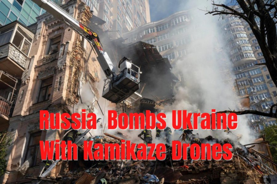 Russia Bombs Ukraine With Kamikaze Drones