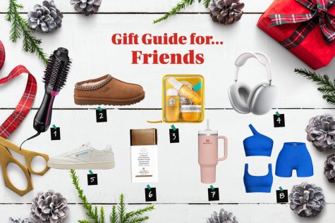 Some gift ideas for the friends on your list.