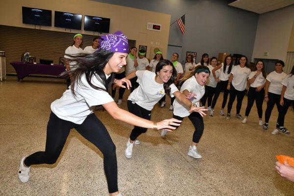 Senior Lock-in includes activities and games that forge the start of the senior year experience.
