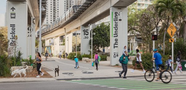 The Friends of the Underline Organization has improved over 400 crosswalks in the Miami metropolitan area.