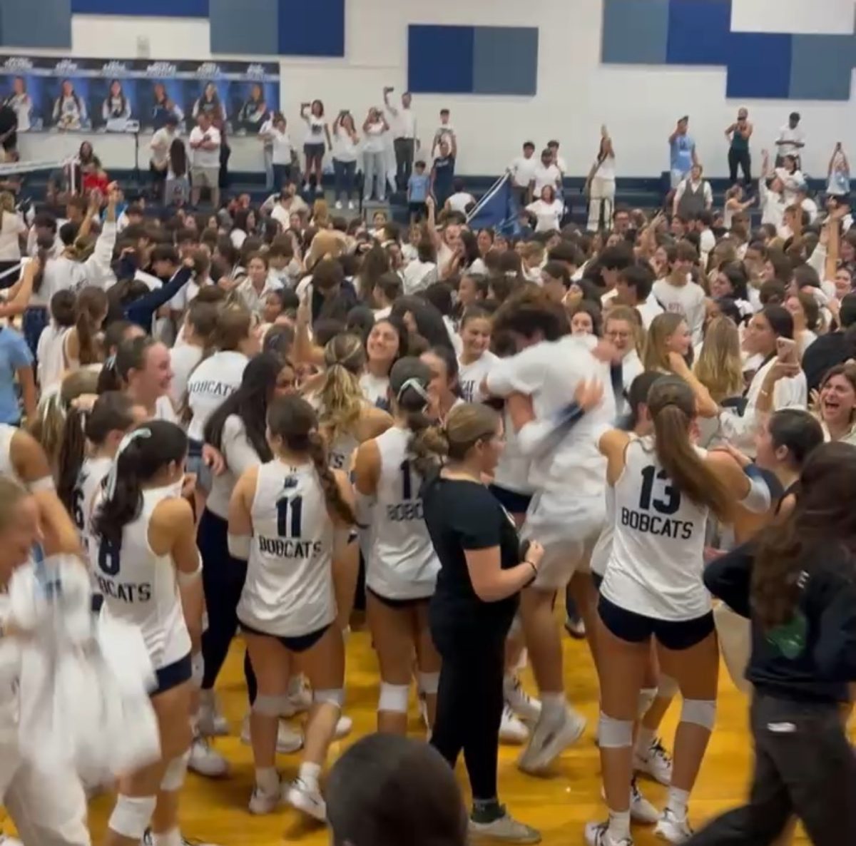 A historic Volleyball Game against Westminster Christian for the varsity volleyball team.