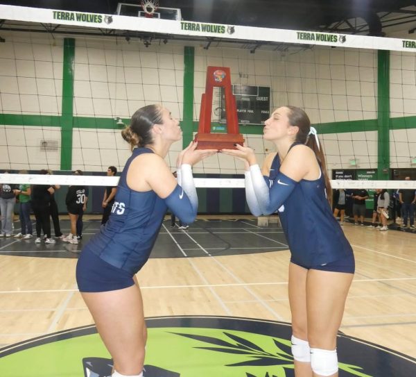 Varsity Volleyball Wins District Championship