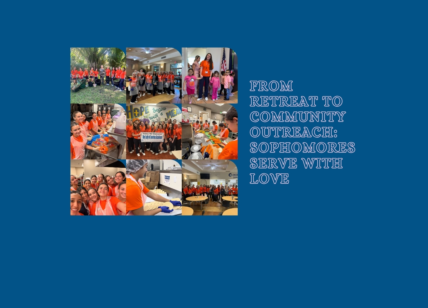Sophomores take on a day of service and are ready to make it a regular occurrence.